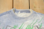 Vintage 1991 Minnesota Twins All Over Print MLB Crewneck Sweatshirt Men's Large