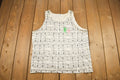 Vintage 1990s Gecko Hawaii All Over Print Souvenir Tank Top