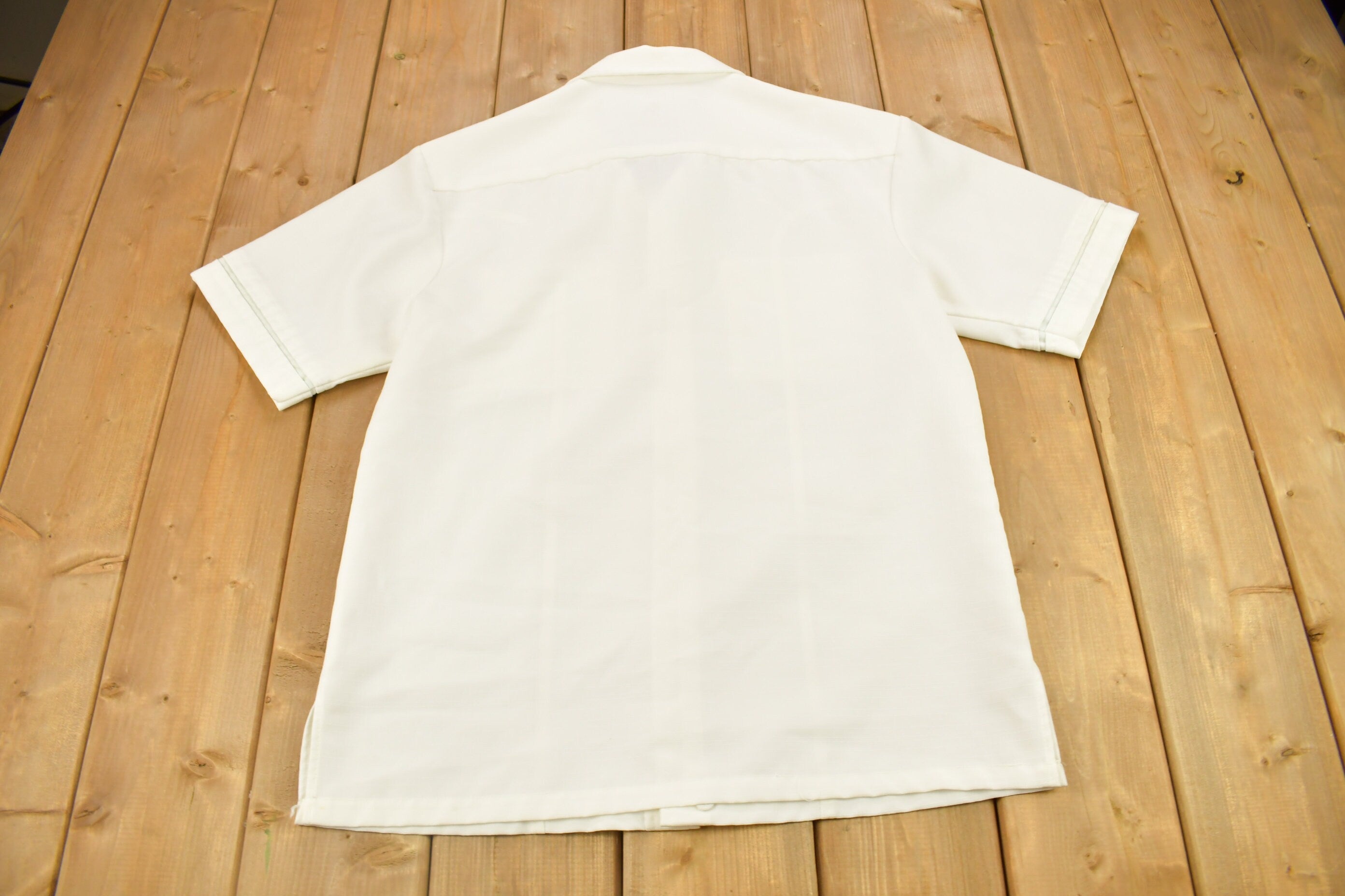 Vintage 1980s Iolani Hawaii Executive Button Up Shirt