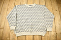 Vintage 1990s Susquehanna Trail 3D Cable Knit Crewneck Sweater