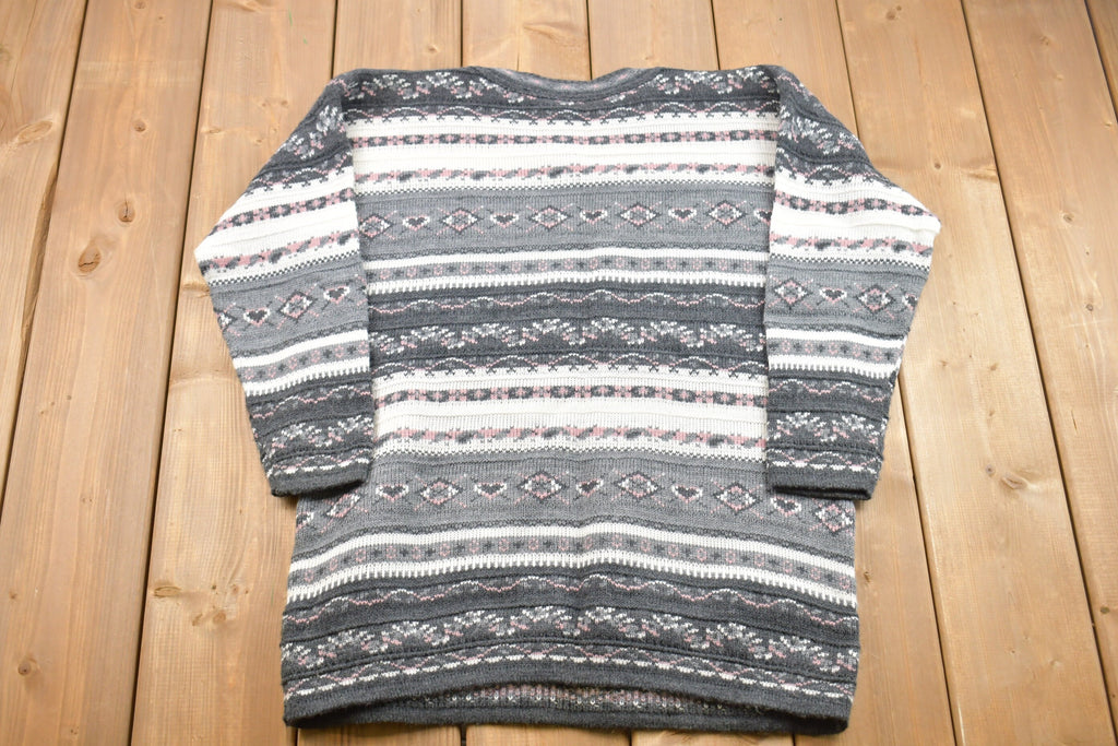 1990s Vintage Dana Scott Knitted Sweater