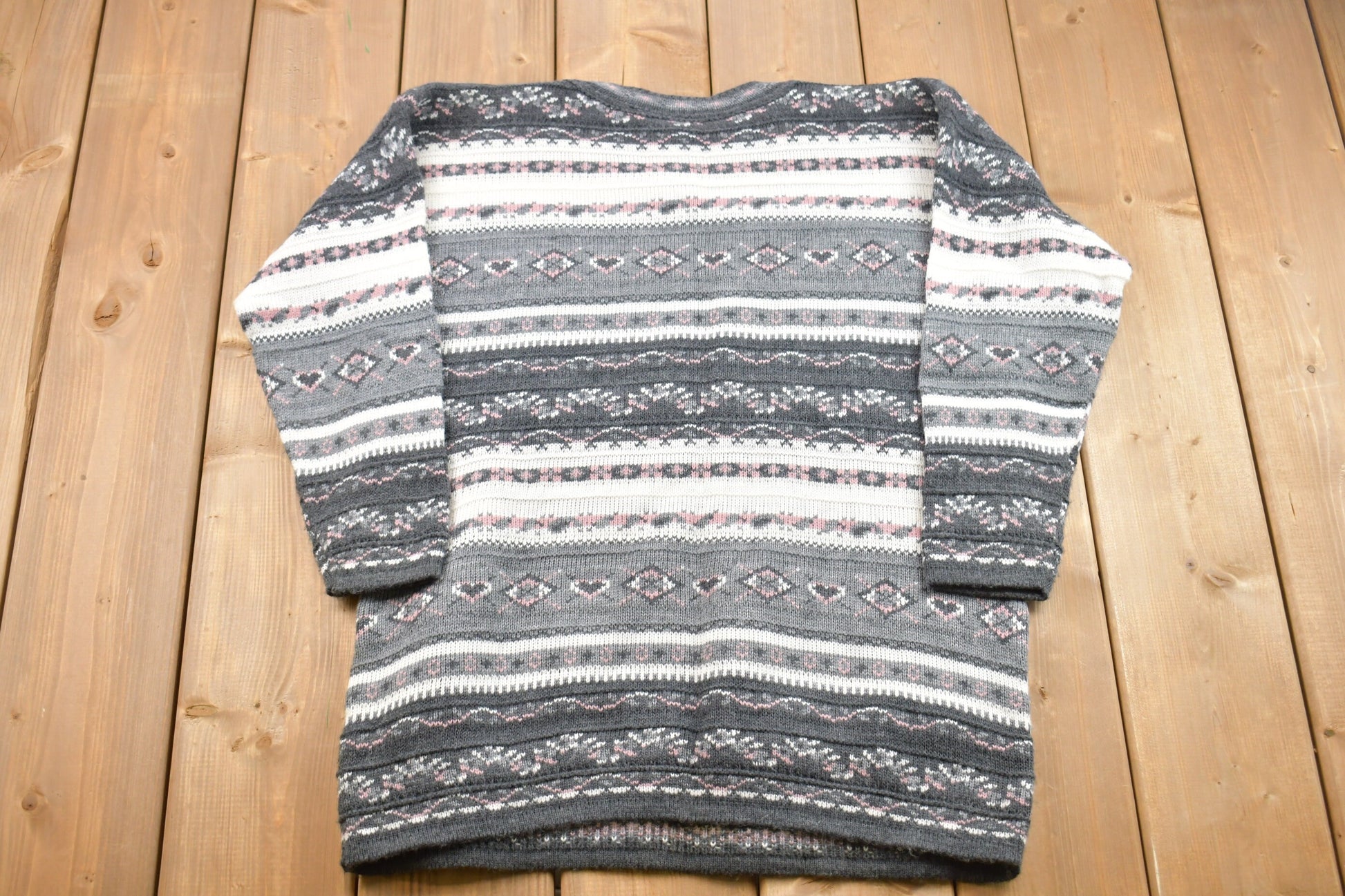 1990s Vintage Dana Scott Knitted Sweater