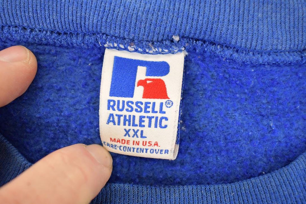 Vintage 1990s Russell Athletic Blank Crewneck Sweatshirt Mens XL