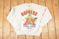 Vintage 1997 Minnesota Gophers Final Four Cartoon University Crewneck Sweater Men's L