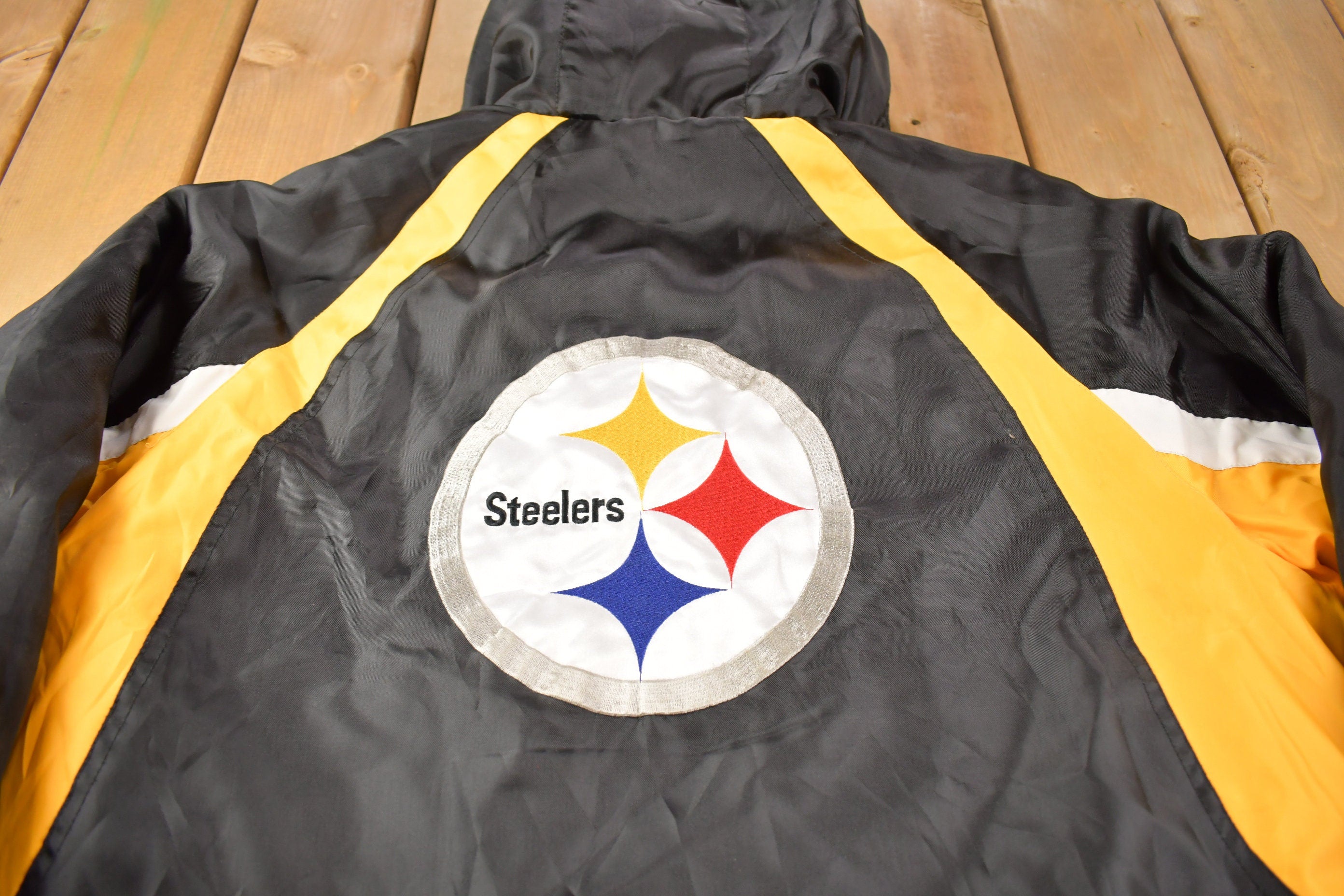 Vintage 1990s Pittsburgh Steelers NFL Game Day Jacket
