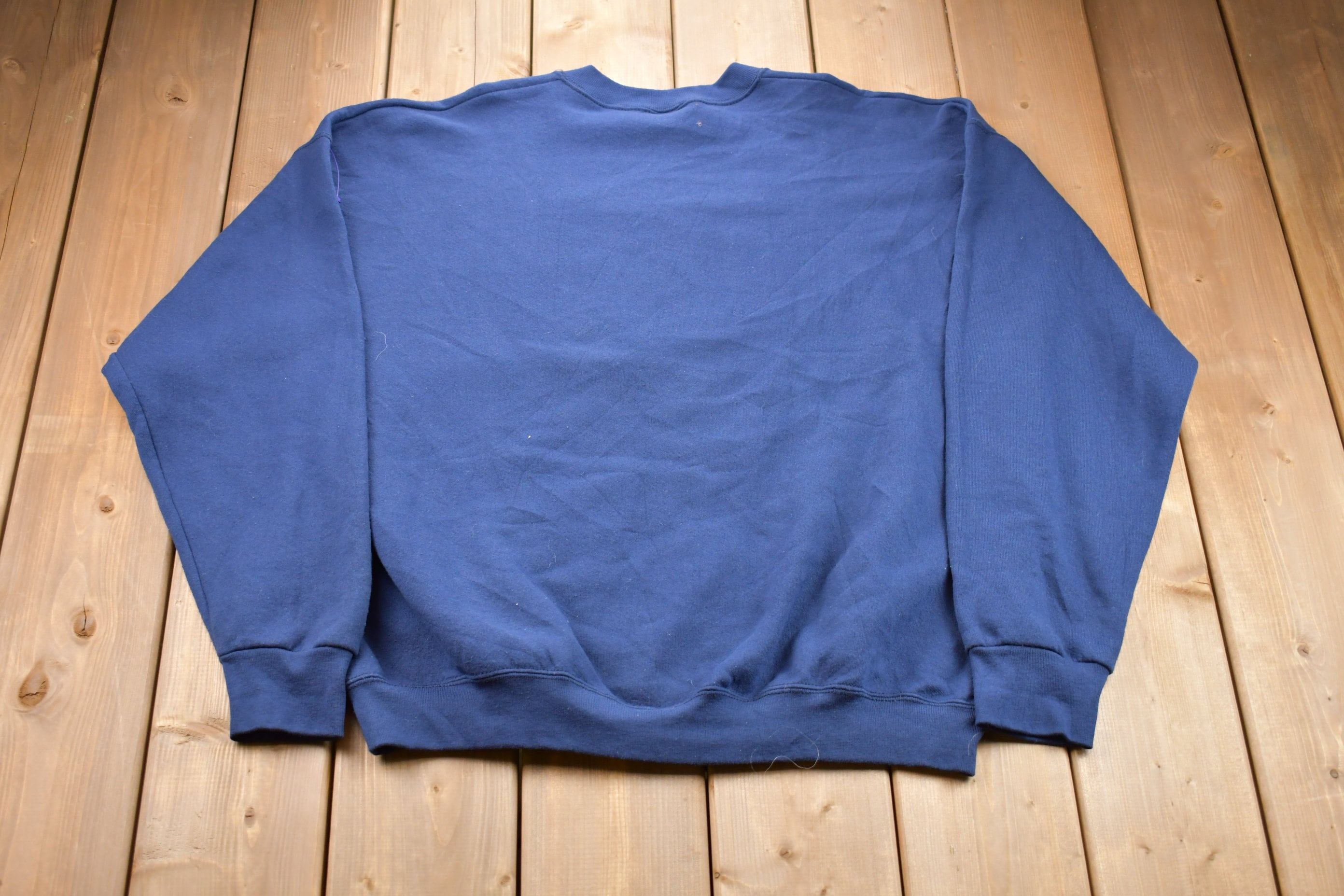 Vintage 1990s Count Your Blessings Heart Crewneck Sweatshirt