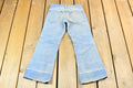 Vintage 1980s Distressed Women's Sears Perma Prest Jeans Size 24 x 22
