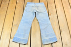 Vintage 1980s Distressed Women's Sears Perma Prest Jeans Size 24 x 22