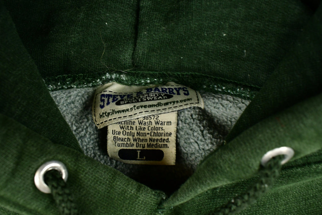 Vintage 1990's University of Michigan State Collegiate Hoodie  Heavyweight Sweater  NCAA Sweatshirt  Sportswear  Americana
