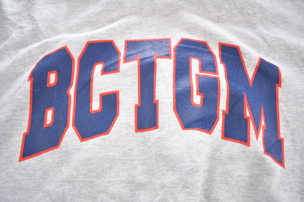 Vintage 1990s BCTGM Union Line University Crewneck Made In USA