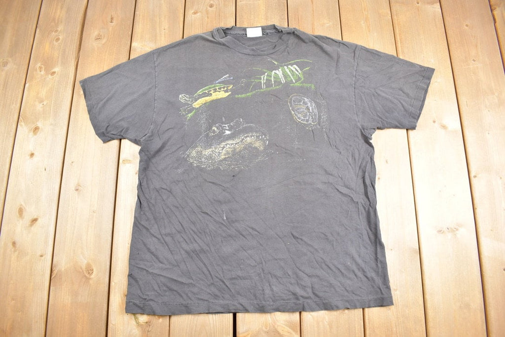 Vintage 1990s Reptile Graphic T-Shirt