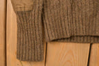 Vintage 1990s L.L. Bean Wool Knit Henley Sweater Women's S / 90s Knitted Sweatshirt / Outdoors