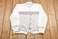 Vintage 1990s Jersilo Button Up Cardigan Sweater