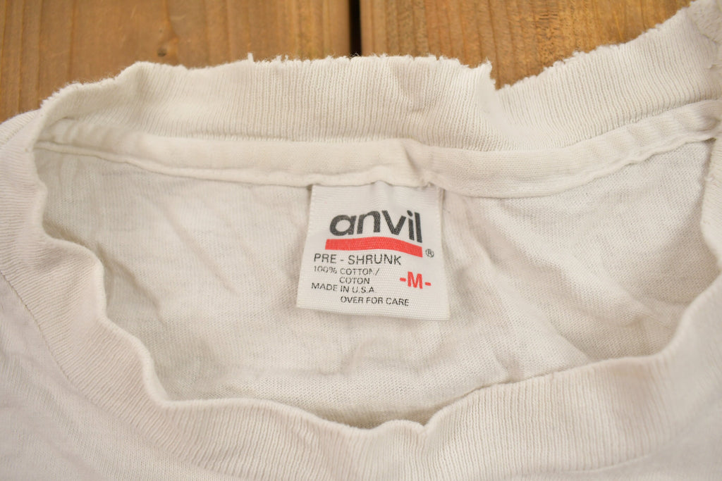 Vintage 1990s Eye On Survival Tiger Graphic T-Shirt