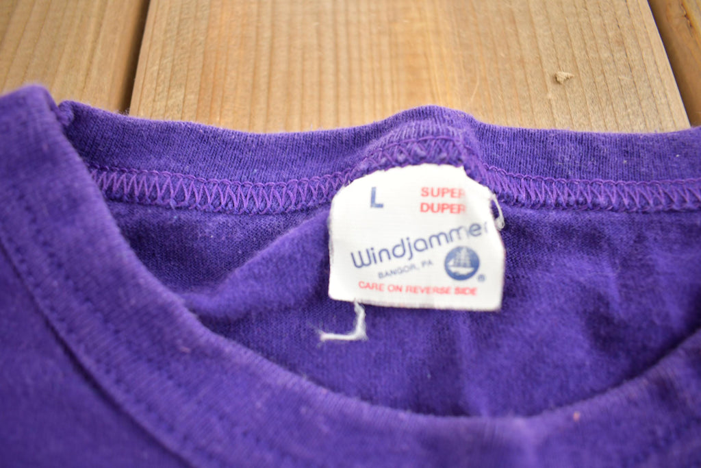 Vintage 1990s Communication Workers Of North America Graphic Tee Shirt Made In USA
