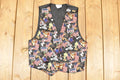 Vintage 1990s Looney Tunes Gang Abstract Warner Bros Button Up Vest Men's M