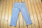 Vintage 1990s Marc Ecko Unltd Denim Foundry Denim Jeans Size 36 x 36 Made In USA