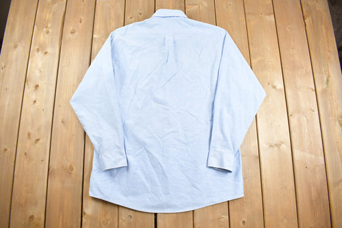 Vintage 1980s Todd K Mart Uniform Button Up Shirt / Work Shirt / 80s Workwear / Vintage Uniform / 90s Workwear / Made in USA