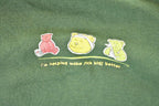 Vintage 1998 Sick Kids Cute Teddy Bears Crewneck Sweatshirt Men's L