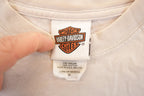 Vintage Y2K Alaska Harley Davidson Motorcycles Biker T-Shirt Men's L