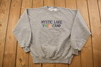 Vintage 1990s Mystic Lake YMCA Camp Russell Crewneck Sweatshirt