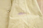 Vintage 1980s Misty Harbor By Niccolini Trench Coat Jacket