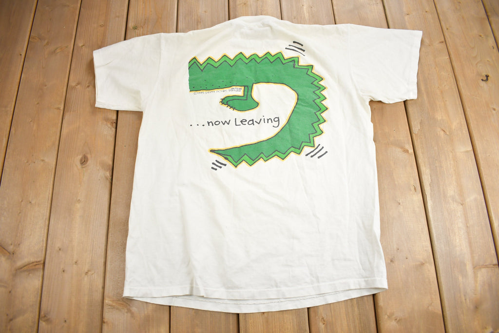 Vintage 1995 Charleston South Carolina Alligator Souvenir T Shirt