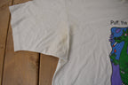 Vintage 1990s American Association For Respiratory Care Anti Smoking Single Stitch Graphic T Shirt Made In USA