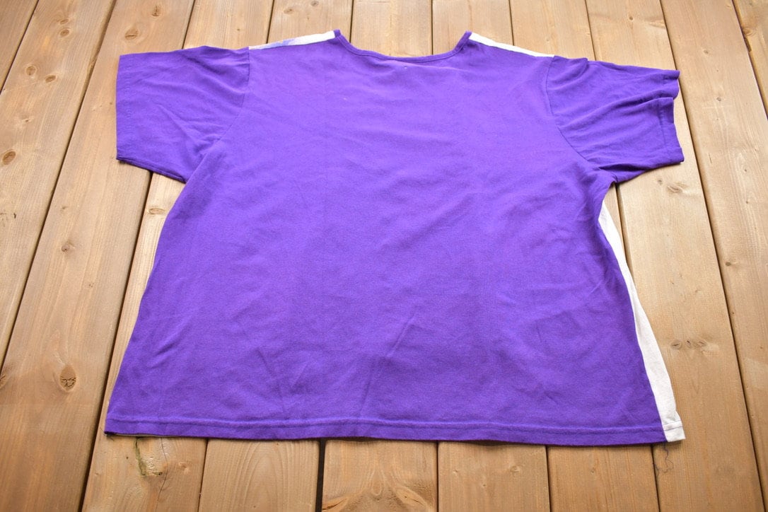 Vintage 1990s Moon And Sun Abstract Sky Graphic T-Shirt / Streetwear / Retro Style / Made In USA / 1990s Graphic Tee