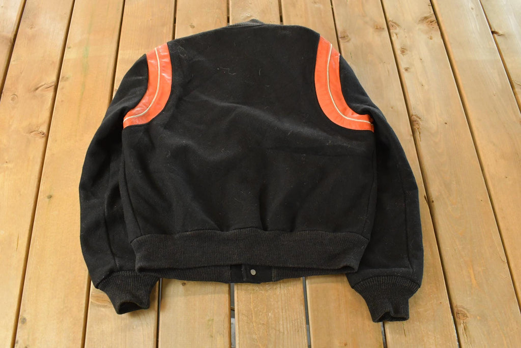 Vintage 1970s Butwin Collegiate Wool Varsity Letterman Jacket Men's Medium