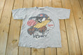 Vintage 1990s Looney Tunes Minnesota Twins MLB Cartoon Promo T-Shirt