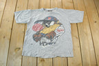Vintage 1990s Looney Tunes Minnesota Twins MLB Cartoon Promo T-Shirt