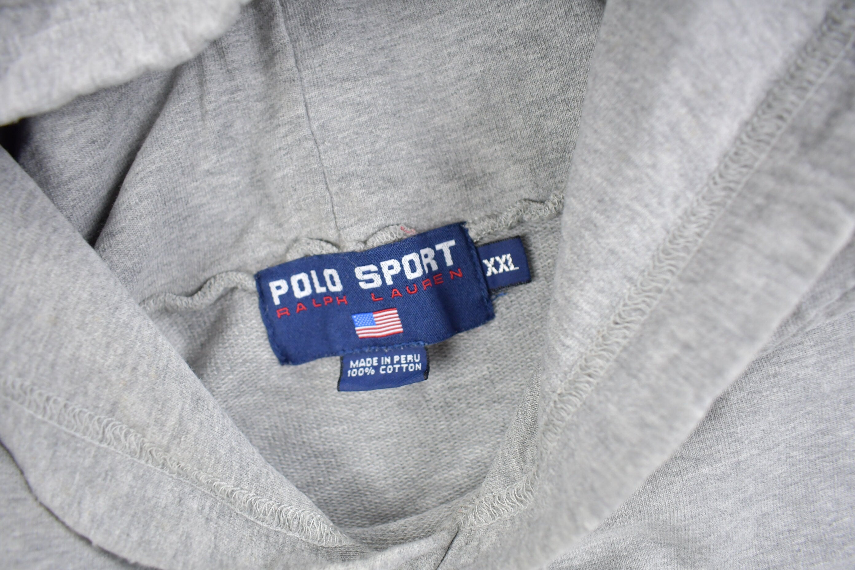 Vintage 1990s Polo Sport Ralph Lauren Embroidered Hoodie