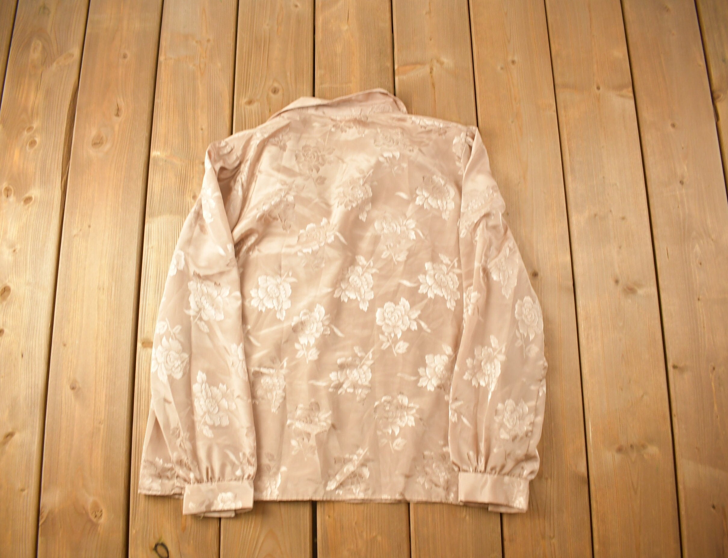 Vintage 1990s Thats What! Floral Button Up Shirt
