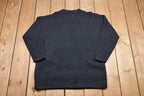 Vintage Knitted Village Fair Striped Sweater