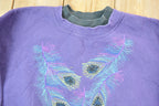 Vintage 1990s Top Stitch By Morning Sun Beaded Cute Crewneck Sweater