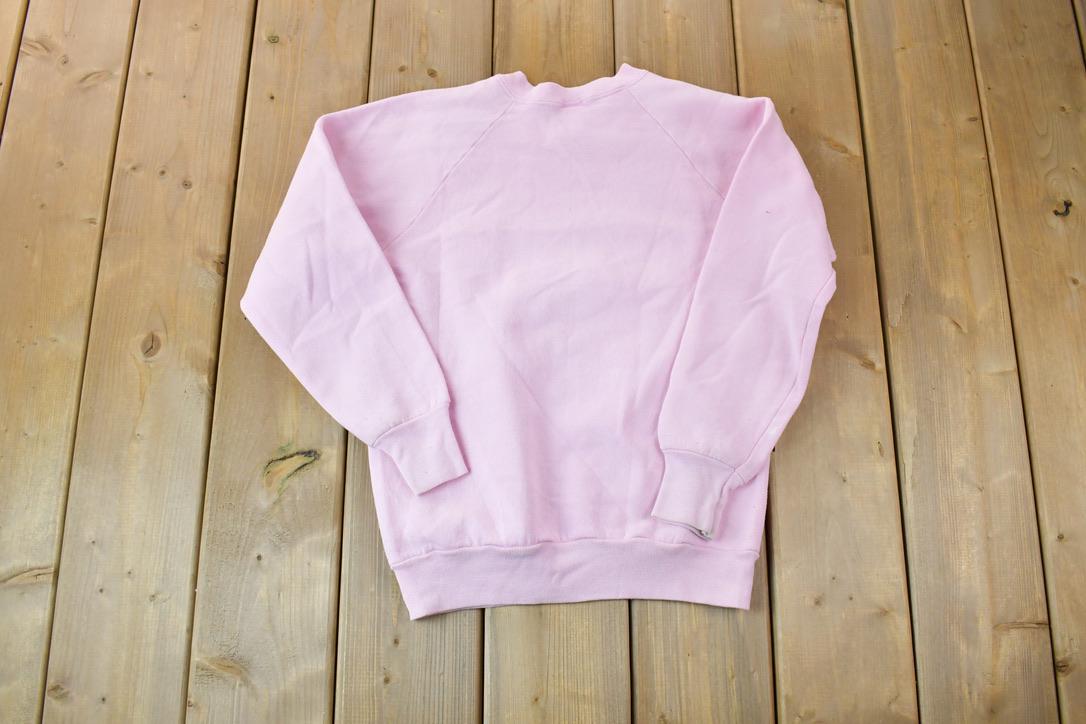 Vintage 1990s I Love Country Life Farm Theme Cow Crewneck  Souvenir  Vintage Sweatshirt  Cowboy Wilderness Sweatshirt  Made In USA