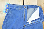Vintage 1970s Deadstock Blue Bay Jean Company Denim Jeans Size 23 x 31 Made In USA