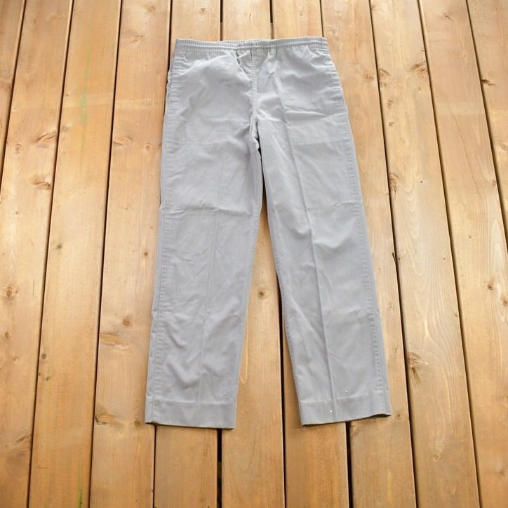 Vintage 1990s 'Dapper Dan' Grey Pants Size 34x28
