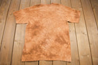 Vintage 1990s Wolves Theme Graphic Tie Dye T-Shirt