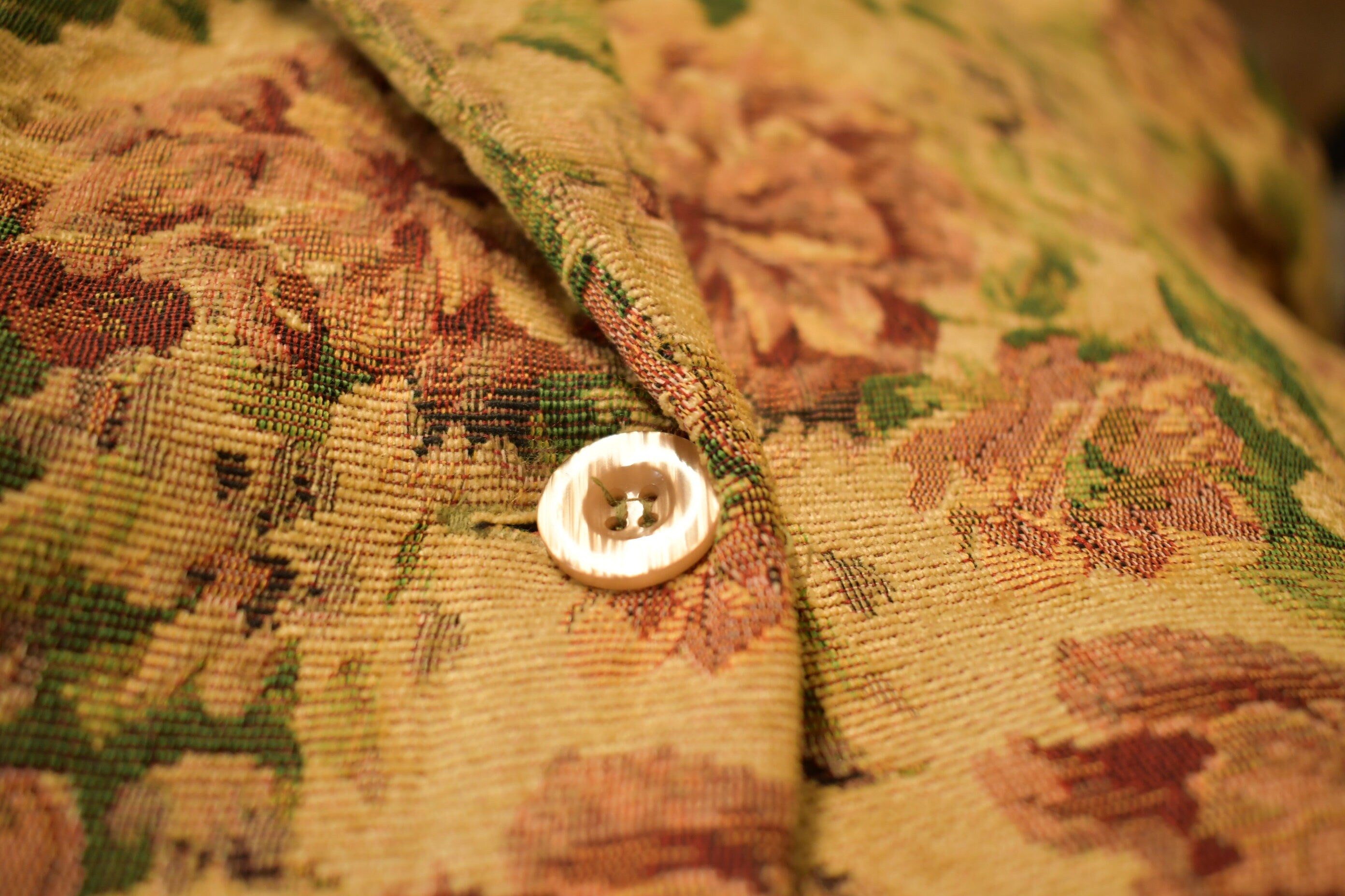 Vintage 1990s Dressbarn All Over Print Corduroy Blazer