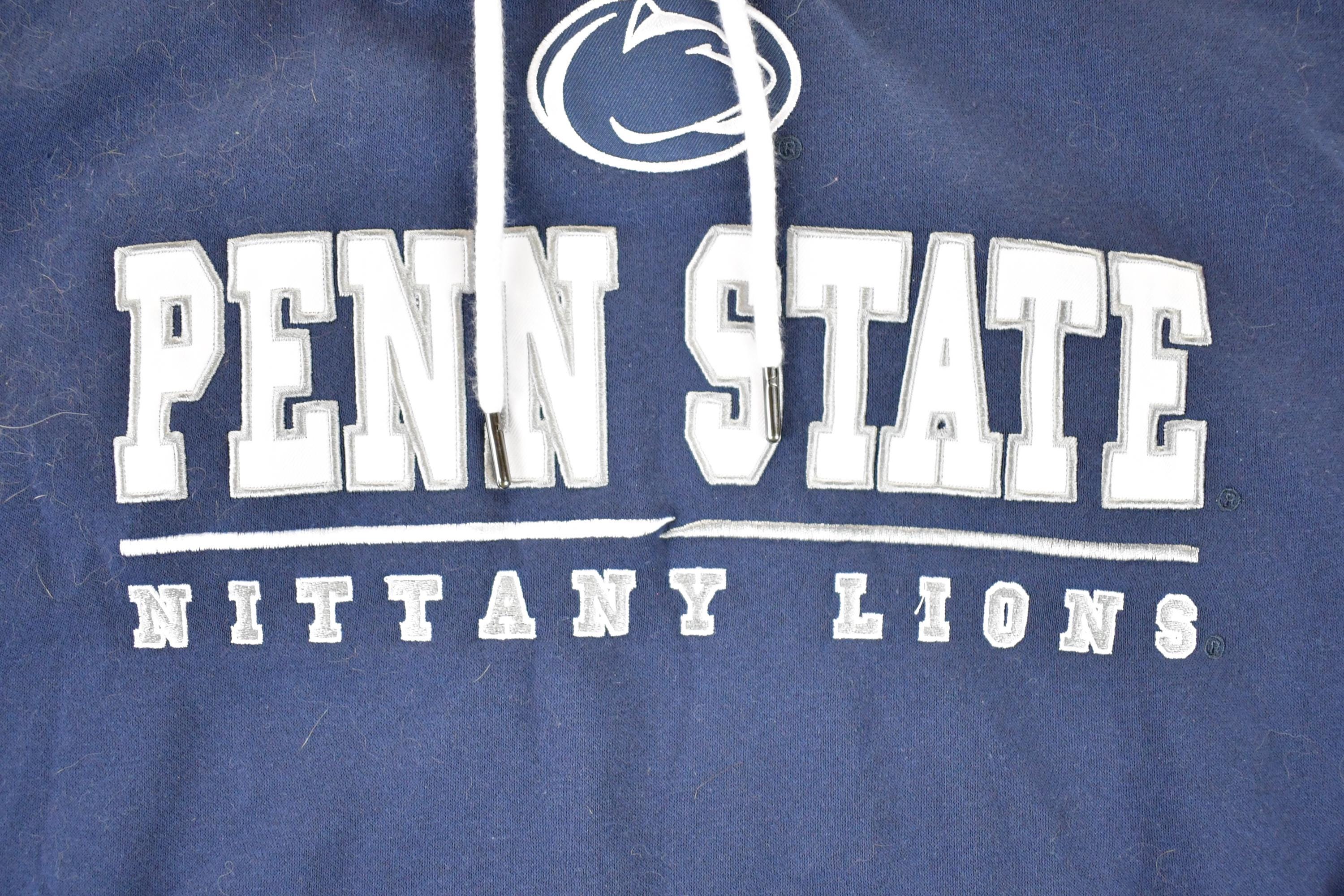 Vintage 1990s Deadstock Penn State University Nittany Lions Hoodie Sweater Men's L / Vintage Collegiate / 90's State College Sweatshirt