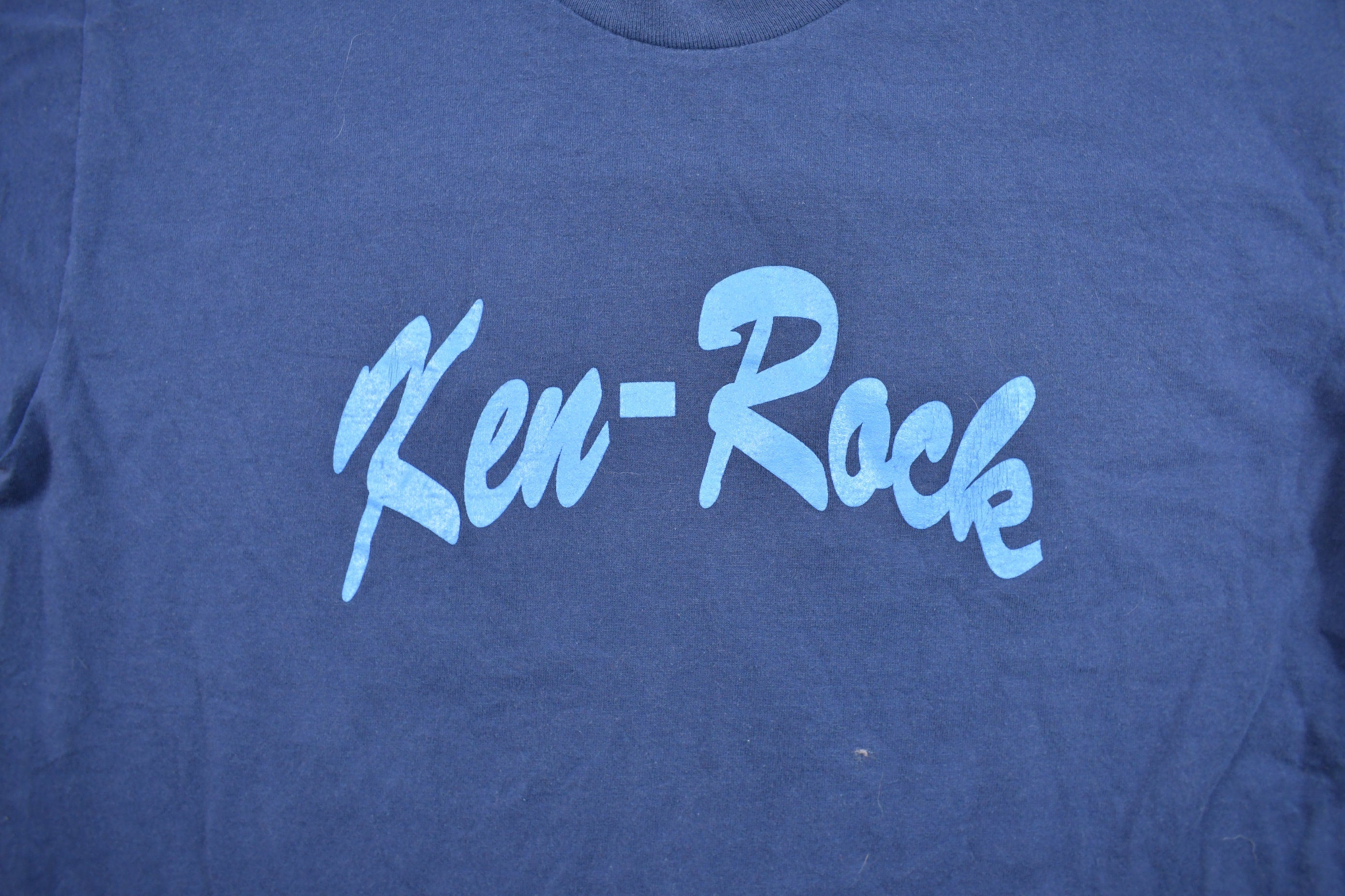 Vintage 1990s Ken Rock Jersey Graphic T Shirt