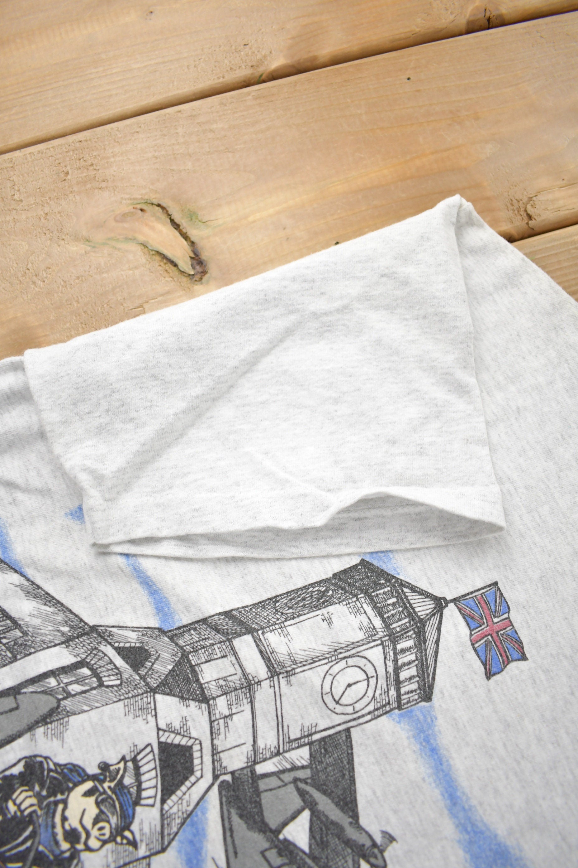 Vintage 1995 Canadian National HOG Rally Harley Davidson Motorcycles Single Stitch Graphic T-Shirt