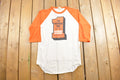 Vintage 1980s First Bank Funny Graphic Raglan T Shirt