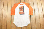 Vintage 1980s First Bank Funny Graphic Raglan T Shirt