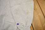 Vintage 1990s Blank Grey Champion Reverse Weave Crewneck