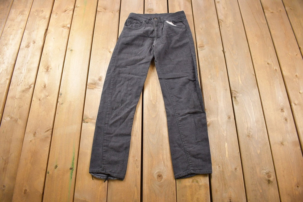 Vintage 1990s Big E Levi's Black Tab Jeans Size 26 x 26