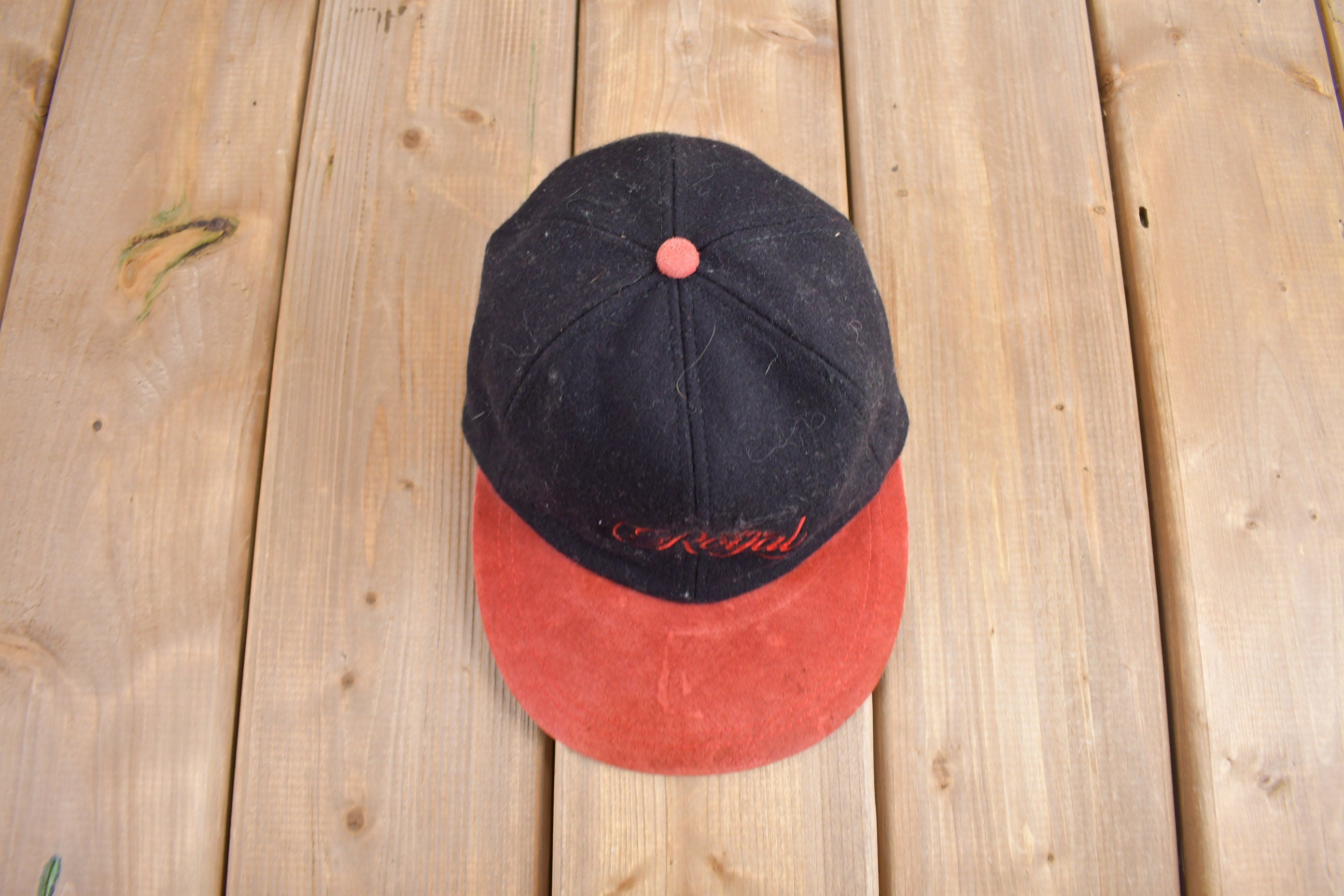 Vintage 1990s The Royal Toronto Canada Strap Back Hat  OSFA  90s Hat  Souvenir Cap  Embroidered
