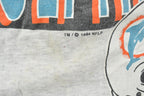 Vintage 1994 Miami Dolphins Salem Double Collar NFL Graphic T-Shirt